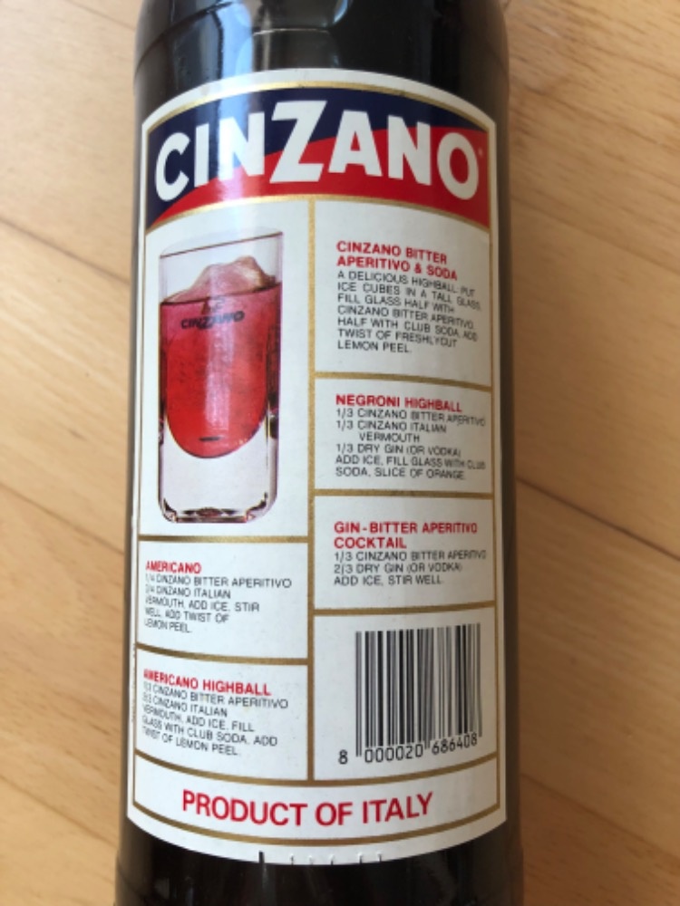 Cinzano Bitter - 3