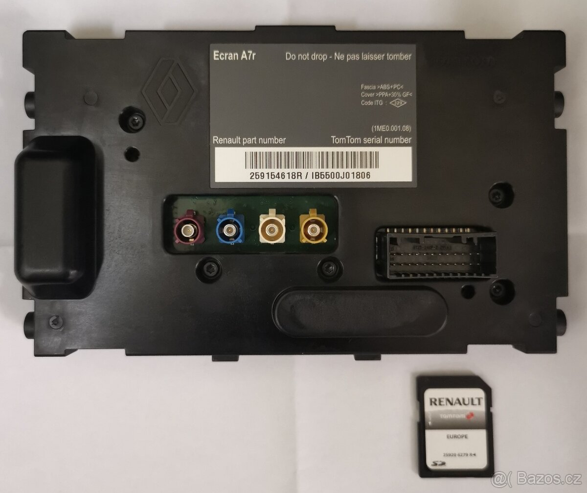 Navigace Ecran A7r GPS TOM TOM Renault - 3