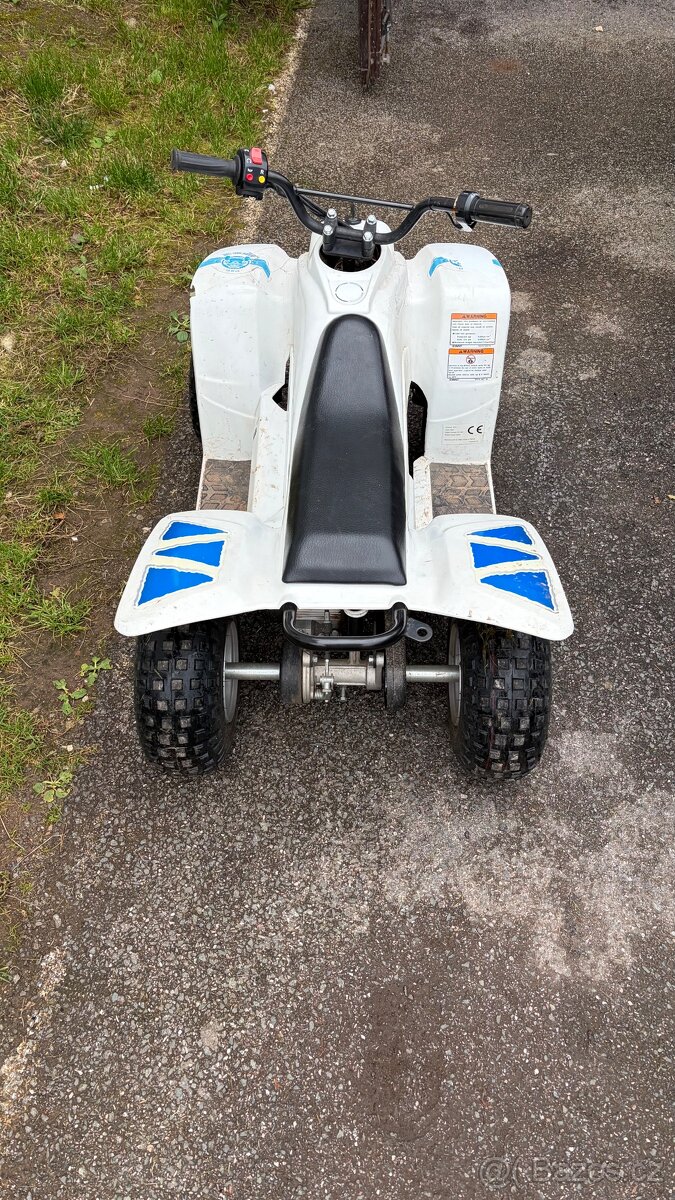 Prodám malou dětskou elektrickou čtyřkolku buzzy 500w