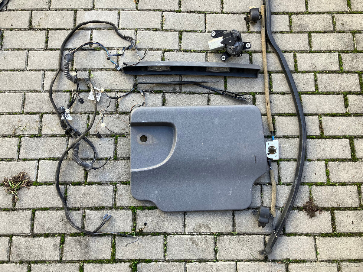 Opel Combo C, sklo zadních dveří, díly - 3