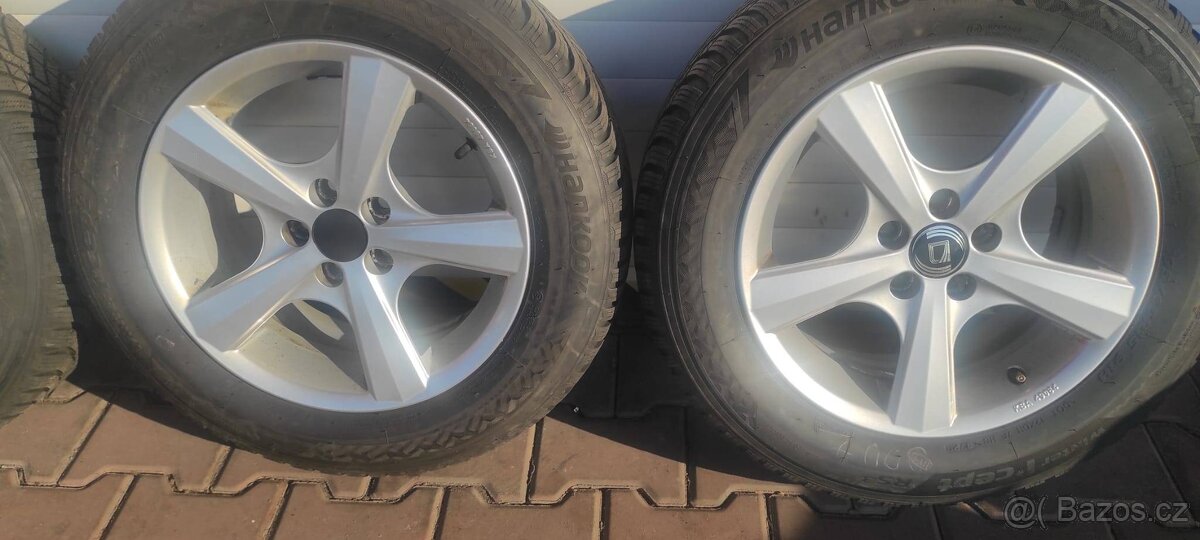 FIAT TIPO / FIAT 500L sada kol s pneu 15" - 3