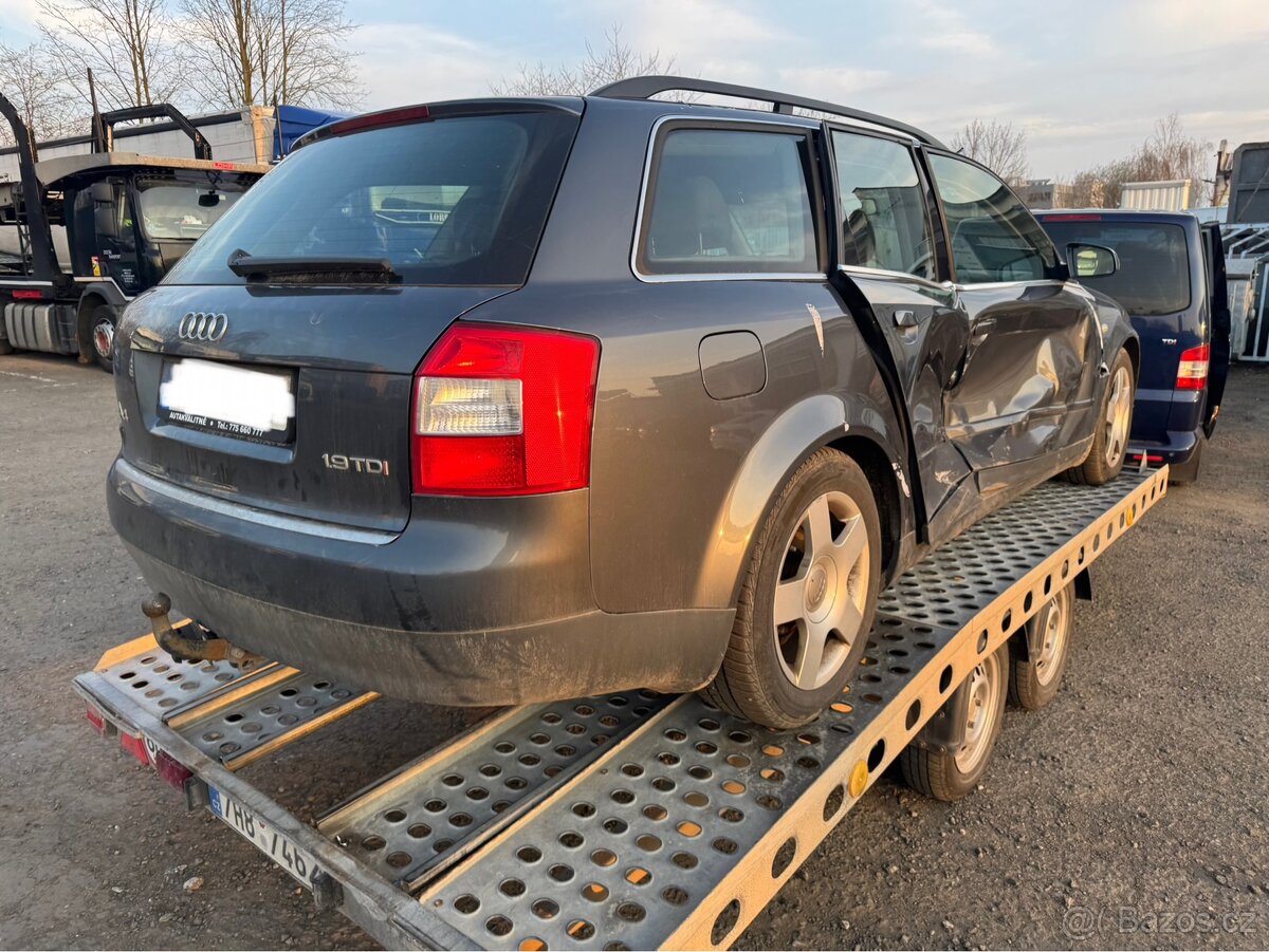 Audi a4 b6 1.9tdi 96kW AWX LX7Z náhradní díly - 3