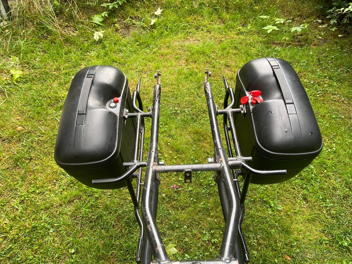 jawa 350/640/ Tramp/639 Chopper nosiče vč. kufru 2ks - 3