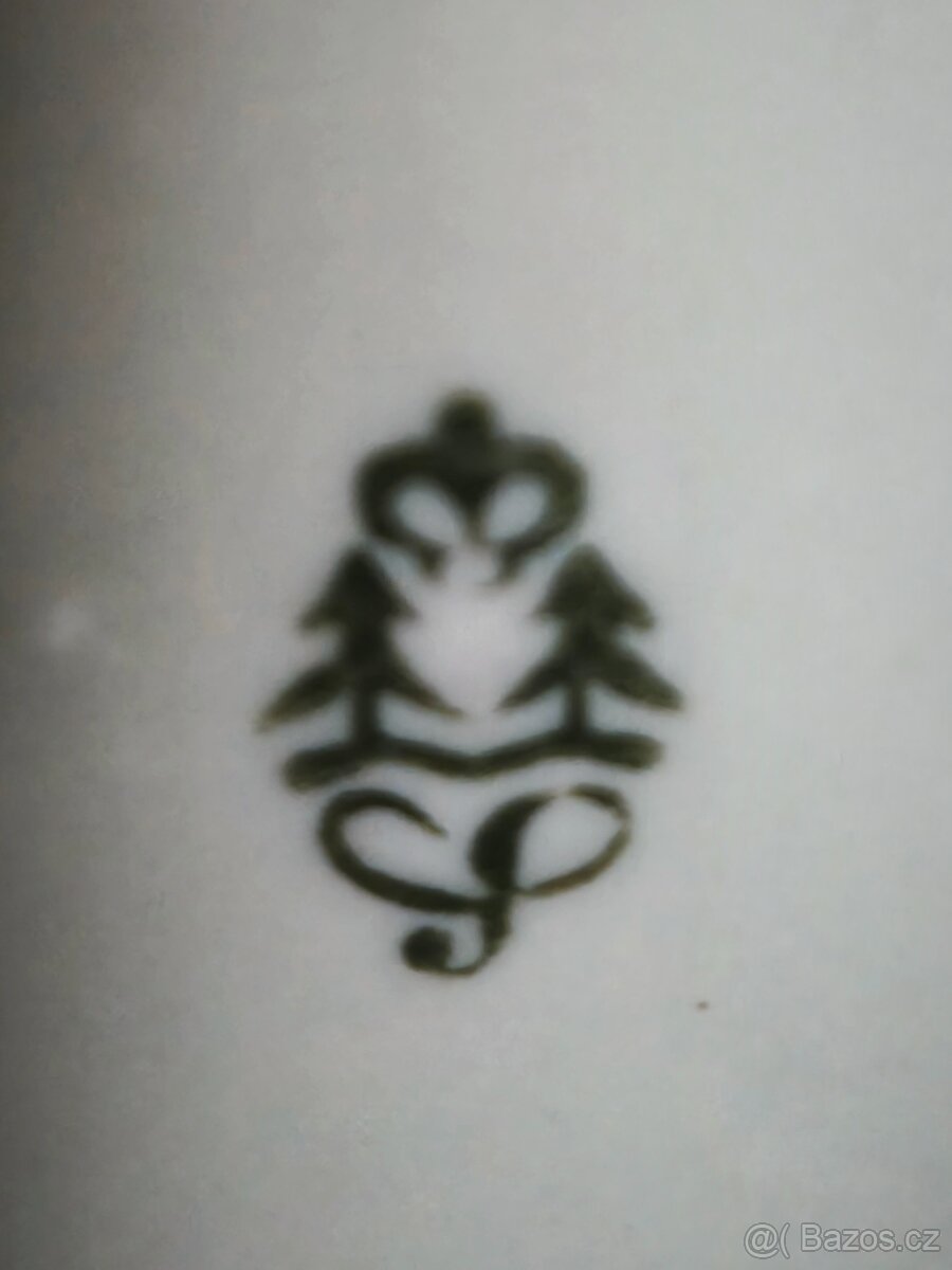 Starožitná porcelánová sada - 3