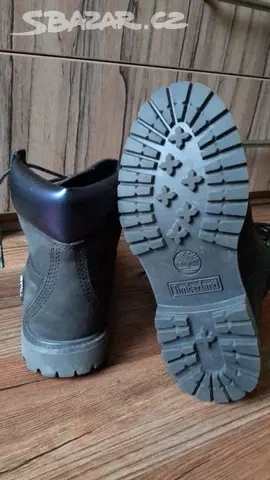 Dámské kožené boty TIMBERLAND - 3