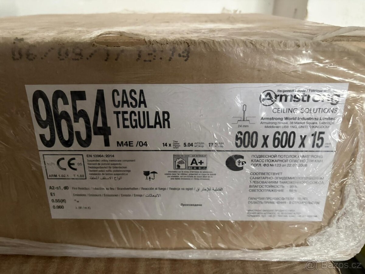 Deska podhledová minerální Armstrong CASA - 3