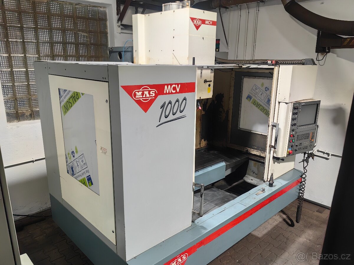 obráběcí Centrum MAS KOVOSVIT MCV1000 2002r - 3