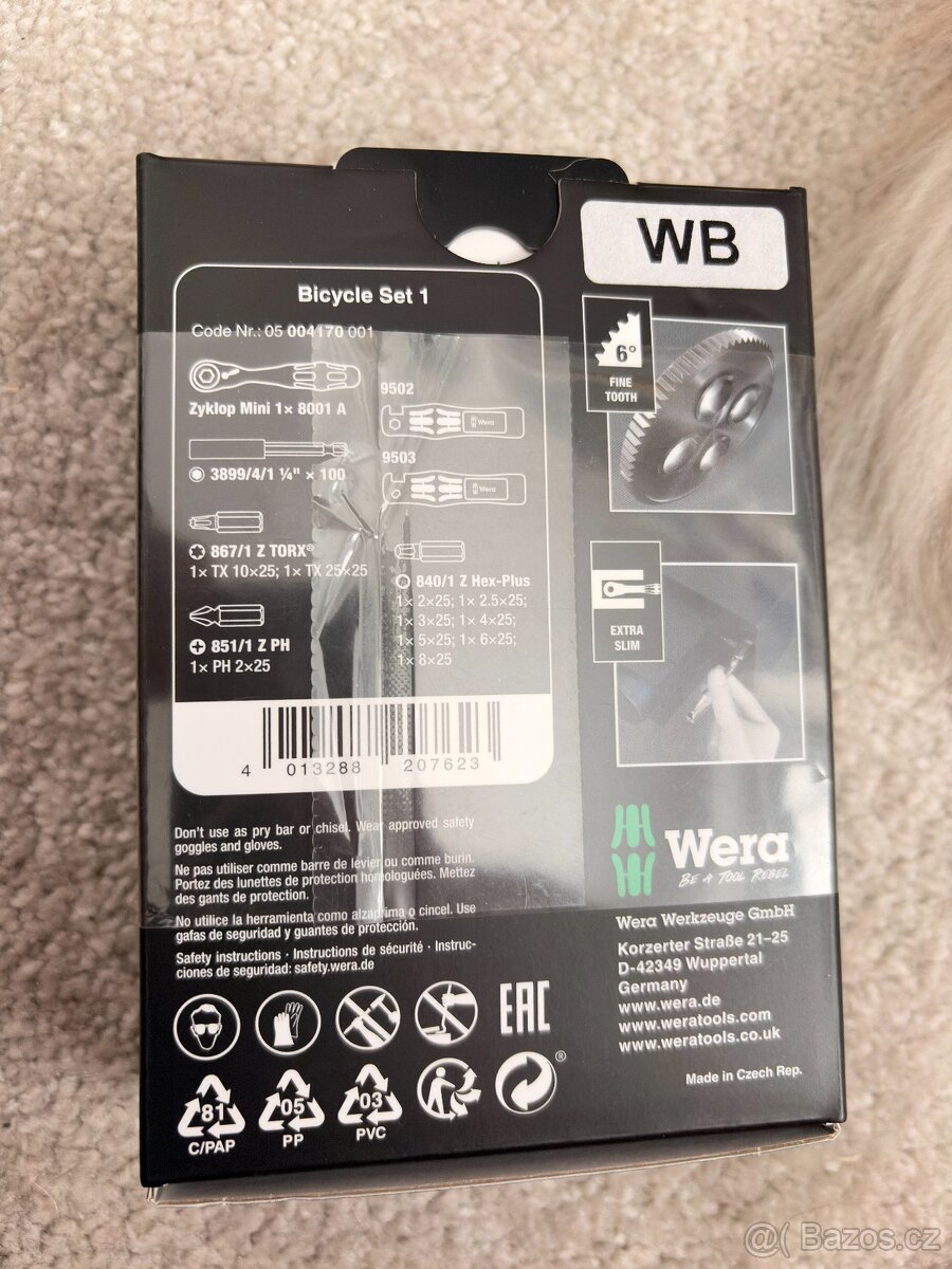 Wera Bycycle Set 1 - 3