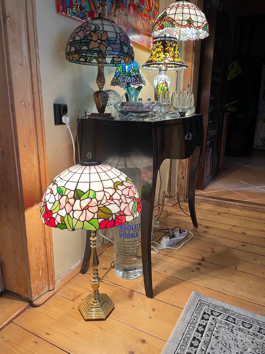 Vitrážová lampa - 3