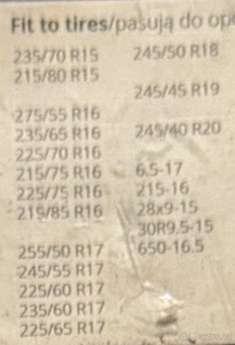 SNĚHOVÉ ŘETĚZY NA KOLA - 3