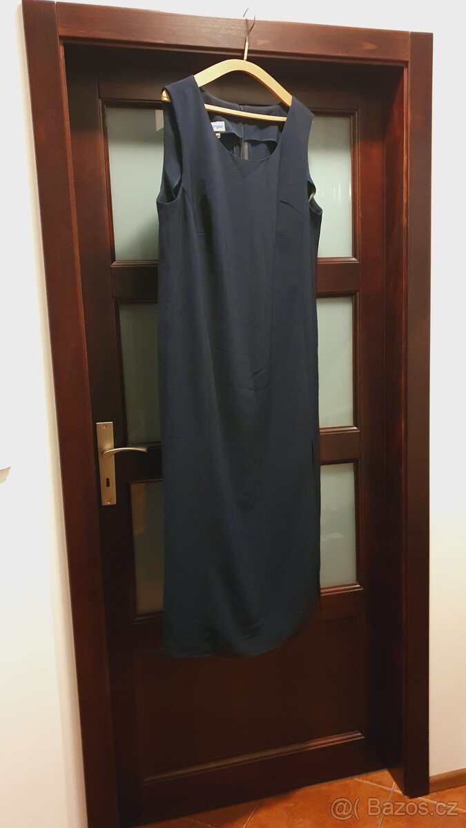 Modré šaty vel. 50 - 3