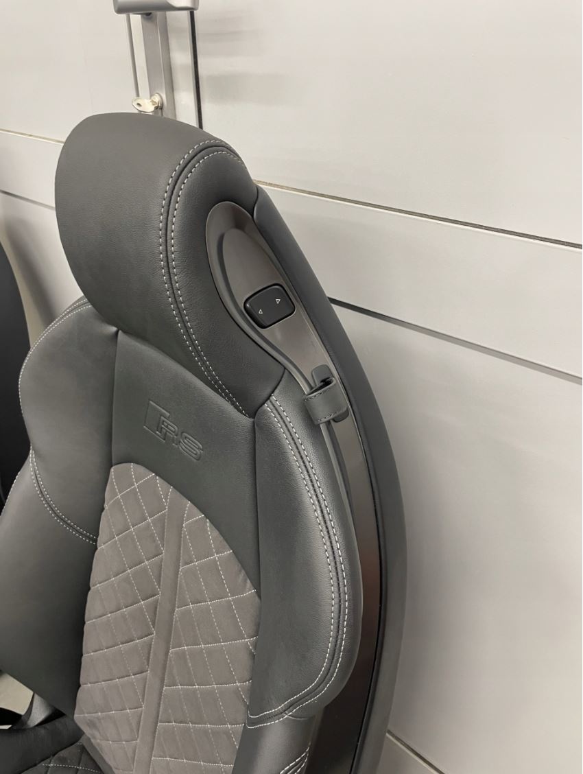 Sedačky a bočnice Audi A5/S5/RS5 Coupe Alcantara vyhřívání - 3