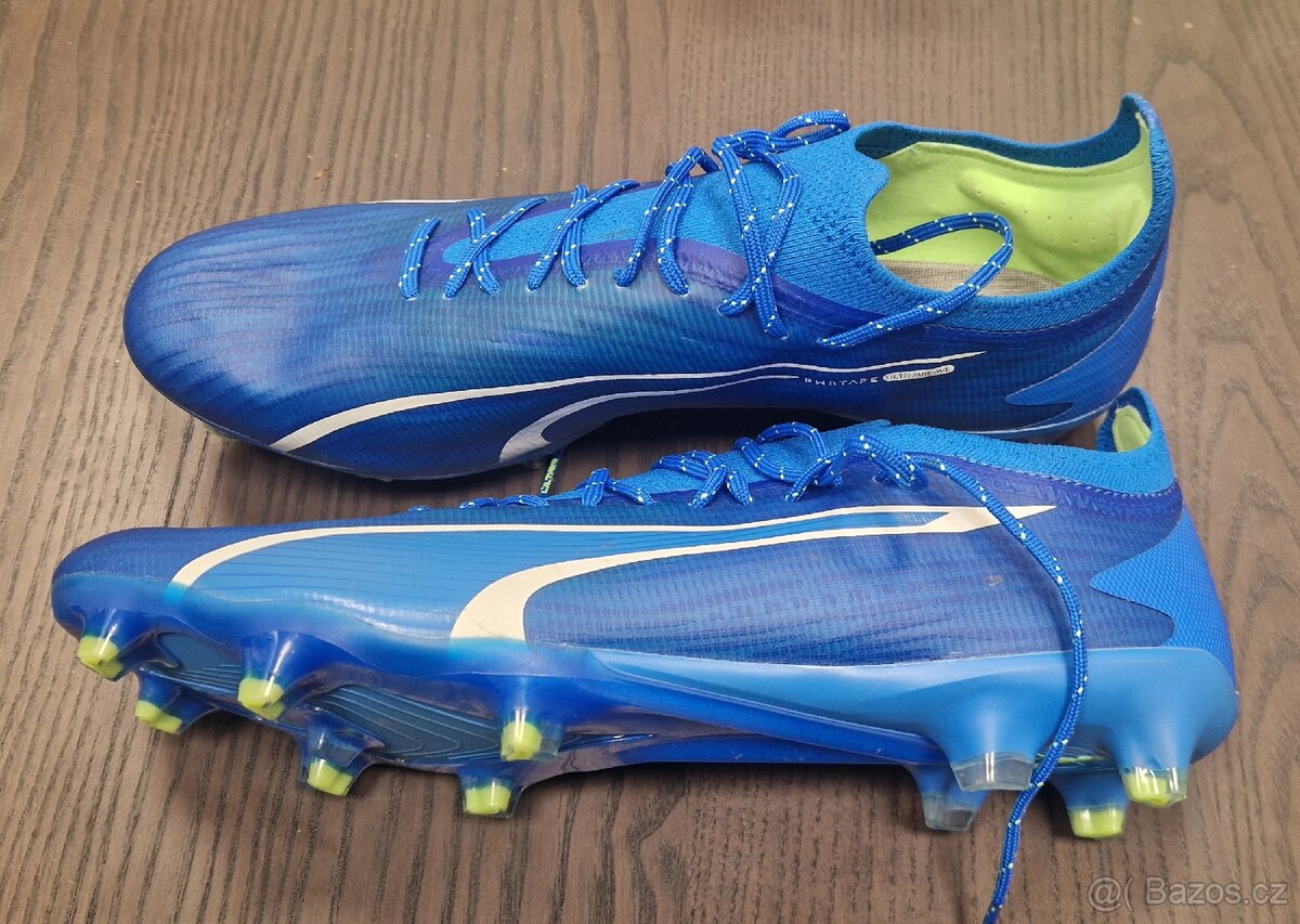 Kopačky Puma Ultra Ultimate FG/AG modrá - 3