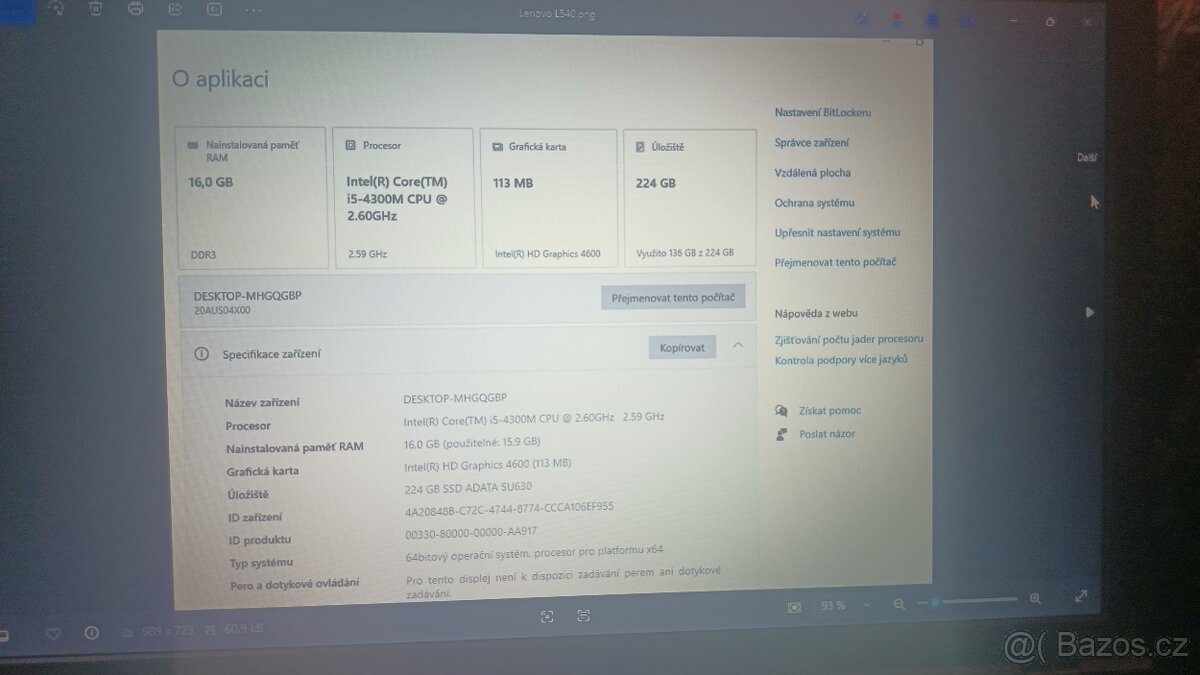 Lenovo ThinkPad L540 - 3