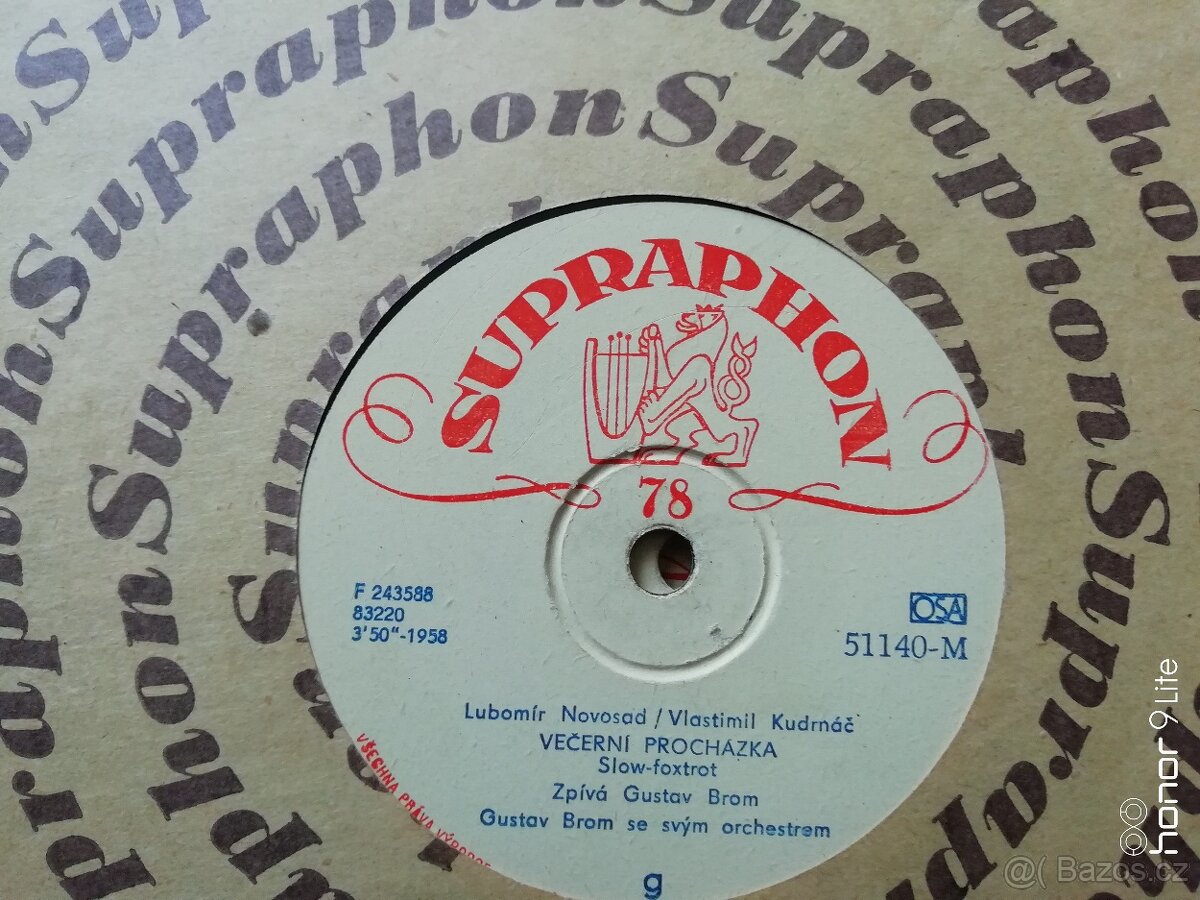 Šelakové gramofonové desky - 3