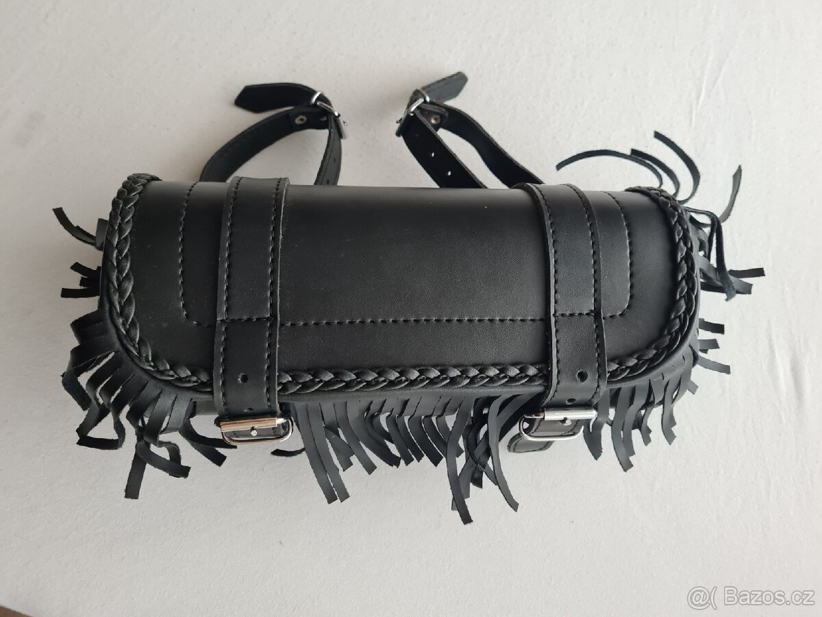 Válcová brašna "rolka" na motorku - 3
