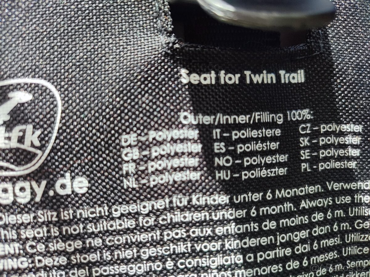 TFK Duo Twin Trail - sourozenecký kočárek - 3