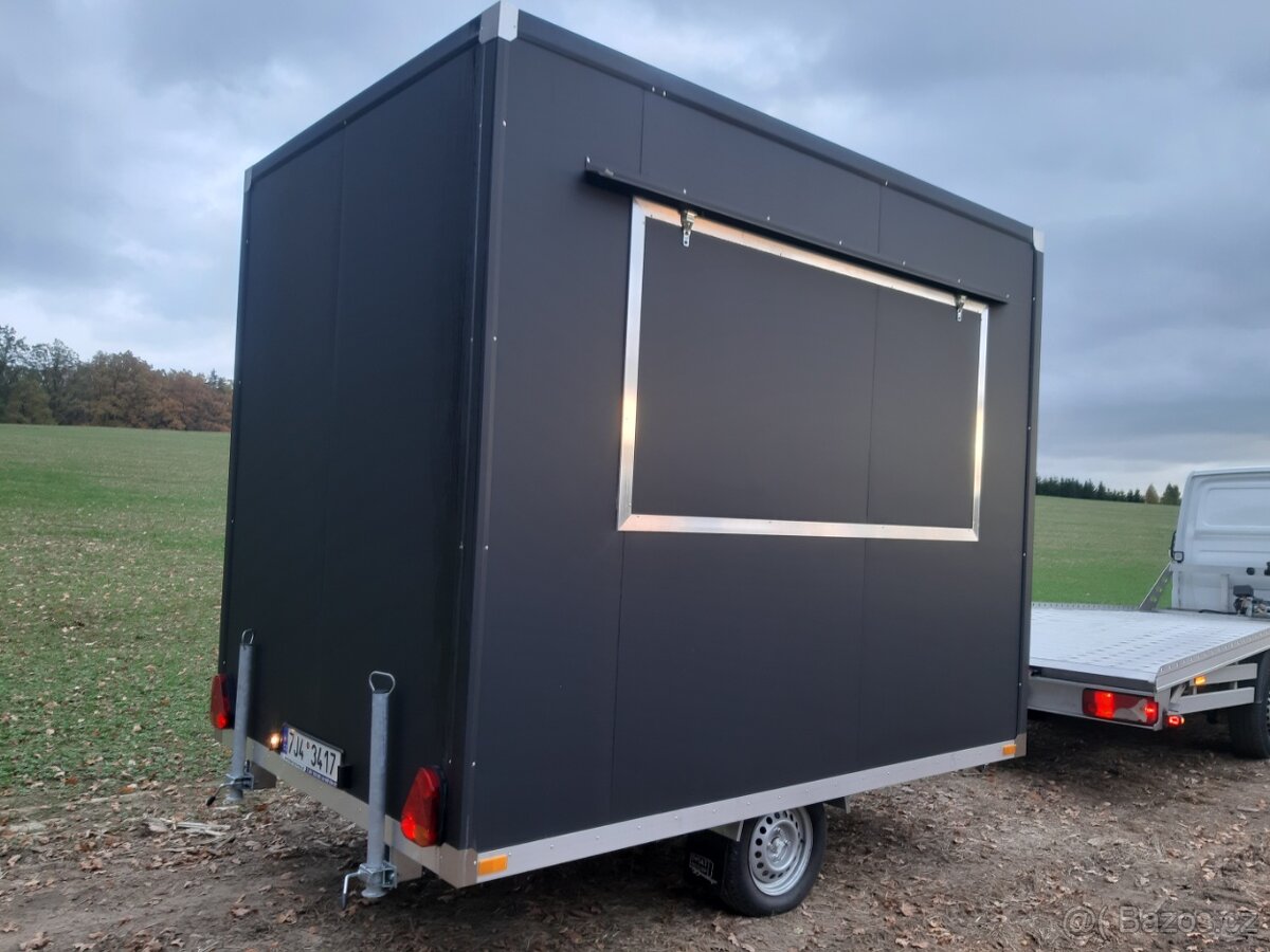 Gastro stánek včetně el rozvodů + dřezu baterie - 3