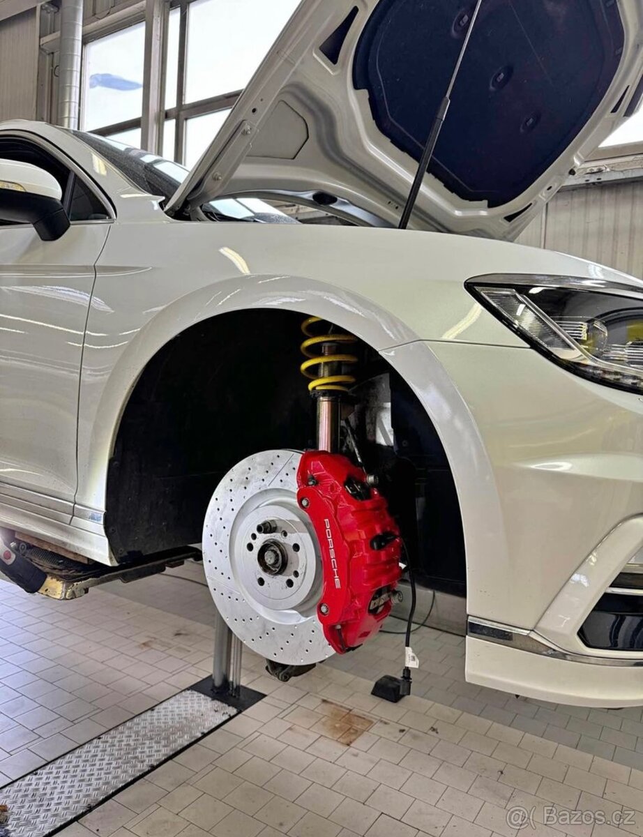 Velké brzdy Brembo Golf Octavia Tiguan Touran 375mm 390mm - 3