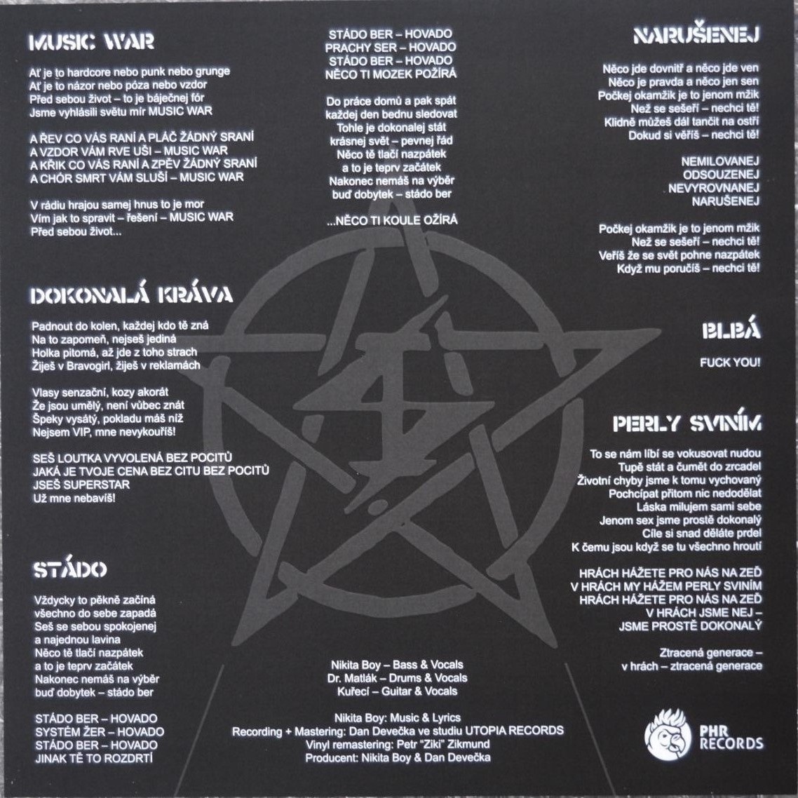 Šanov I - Music War (white vinyl) - 3