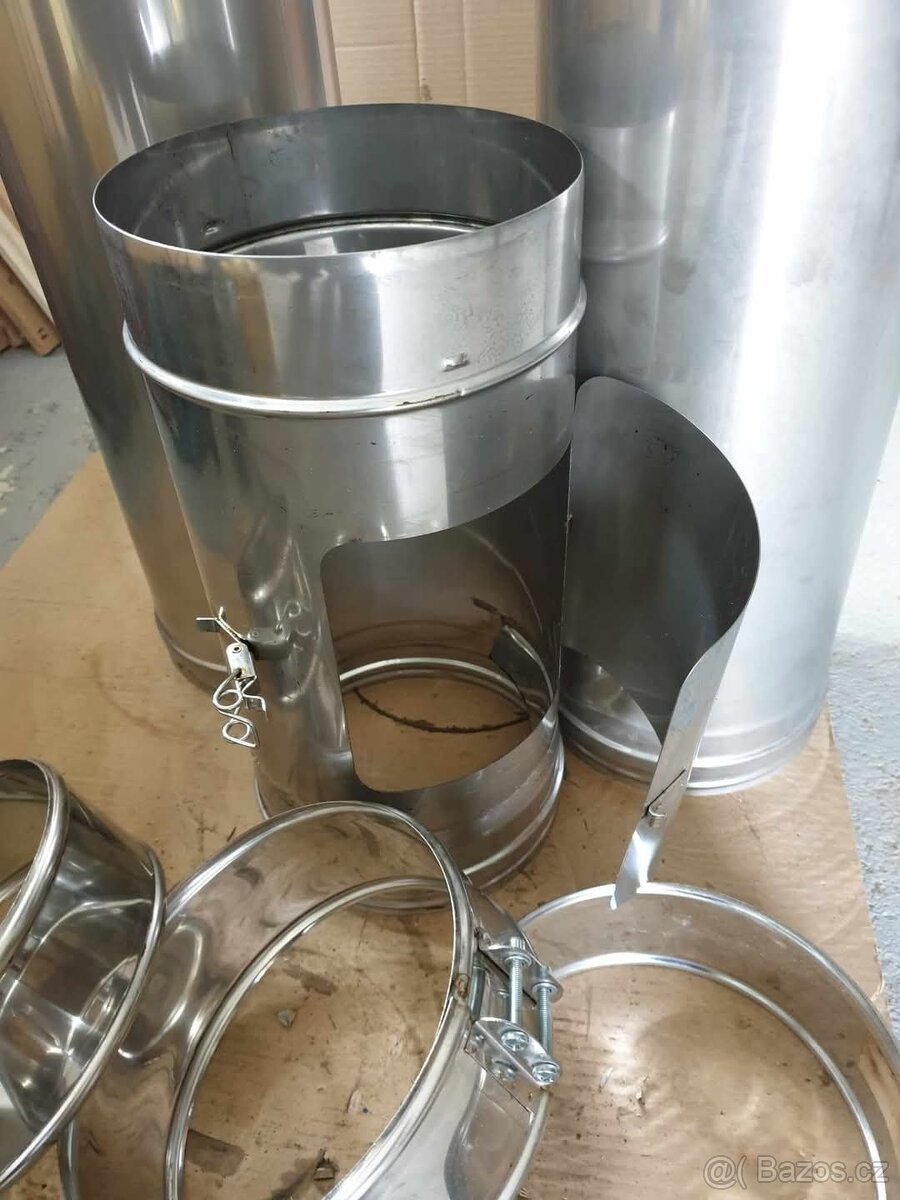 Nerez komin 180mm - 3