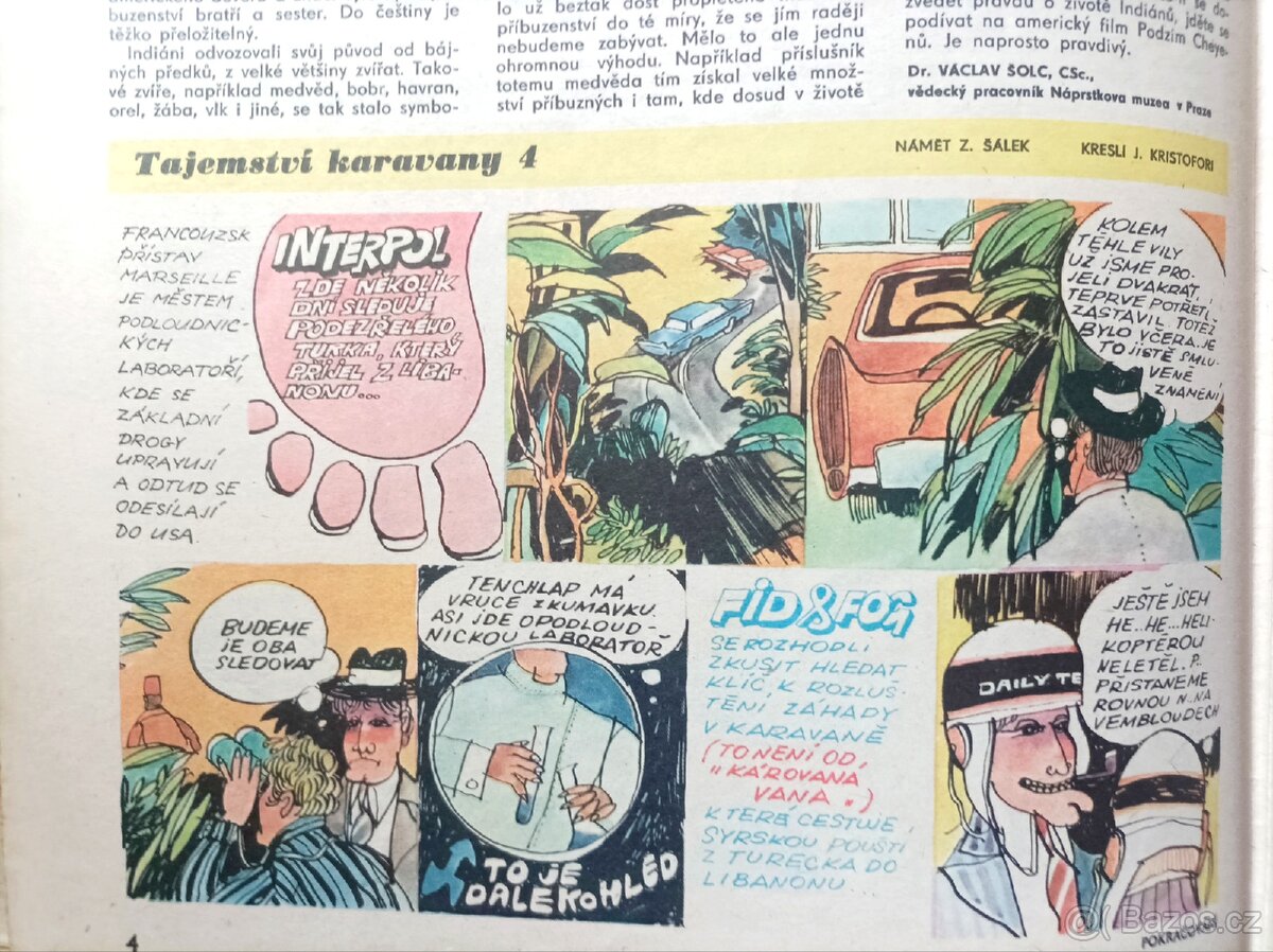 Časopis Sedmička pionýrů Ročník 1 (1968) komplet - 3