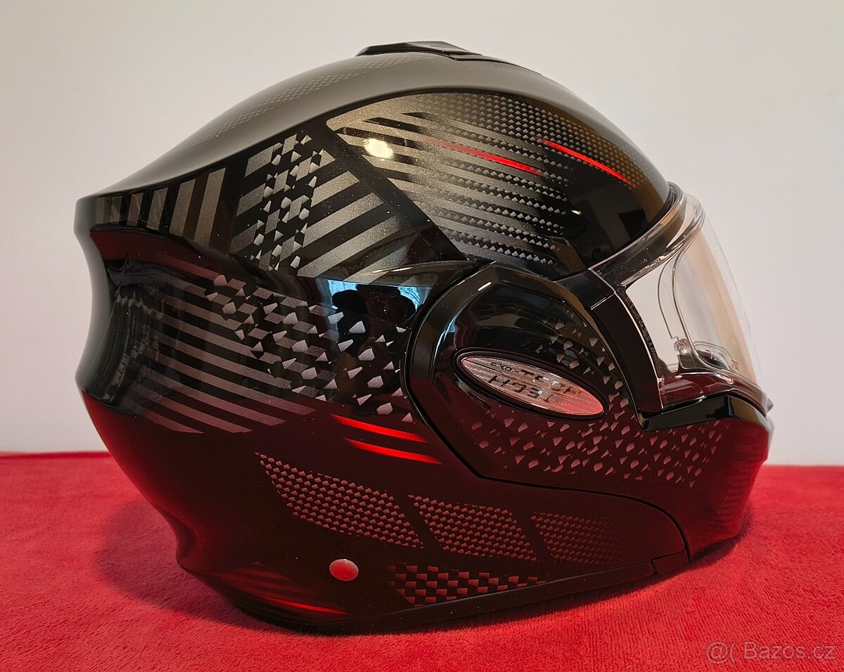 Překlápěcí přilba Scorpion Exo-Tech, vel.S + Interphone Tour - 3