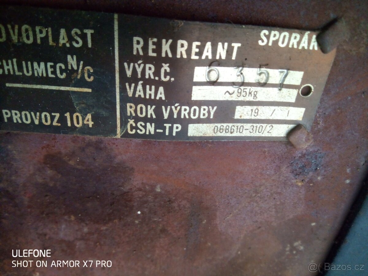 Starší sporák- retro kamna - 3