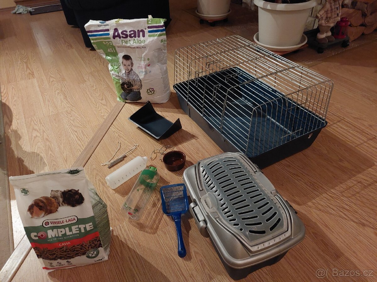 Klec pro morče,přepravka,granule atd - 3