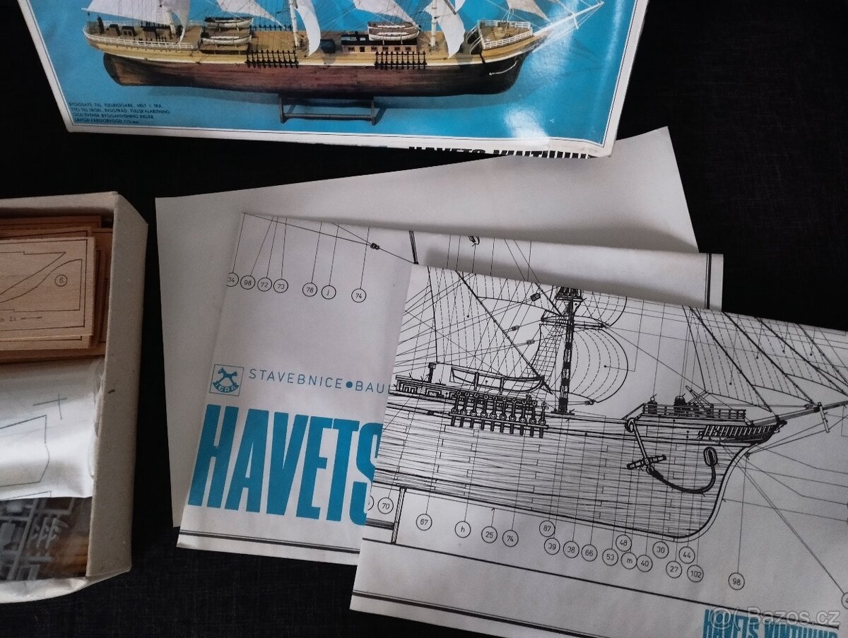 Havets Vinthund dřevěný model lodě - 3