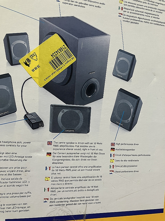 inspire 5800 domácí kino audiosystem - 3