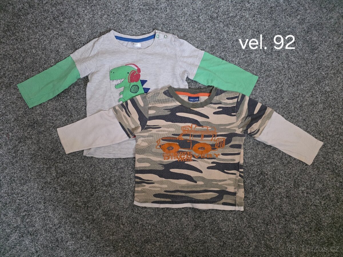 Chlapecké mikiny vel. 92 - 3