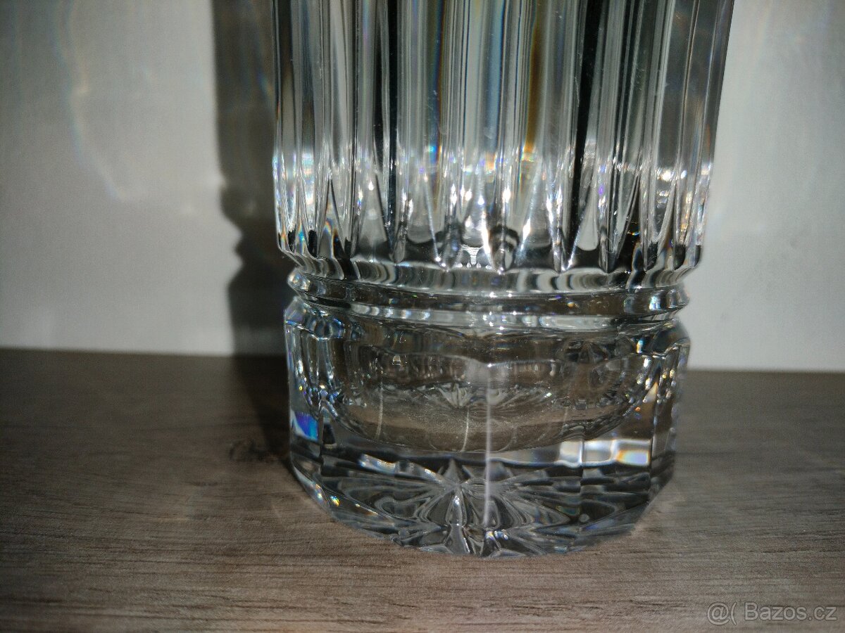 Broušená váza 23 cm - 3