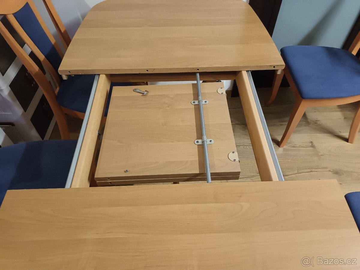 Rozkládací jídelní stůl - 3
