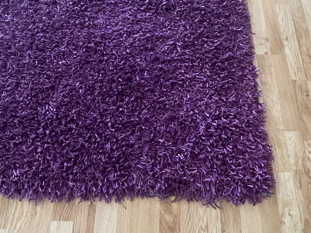 Kusový koberec fialový - 3
