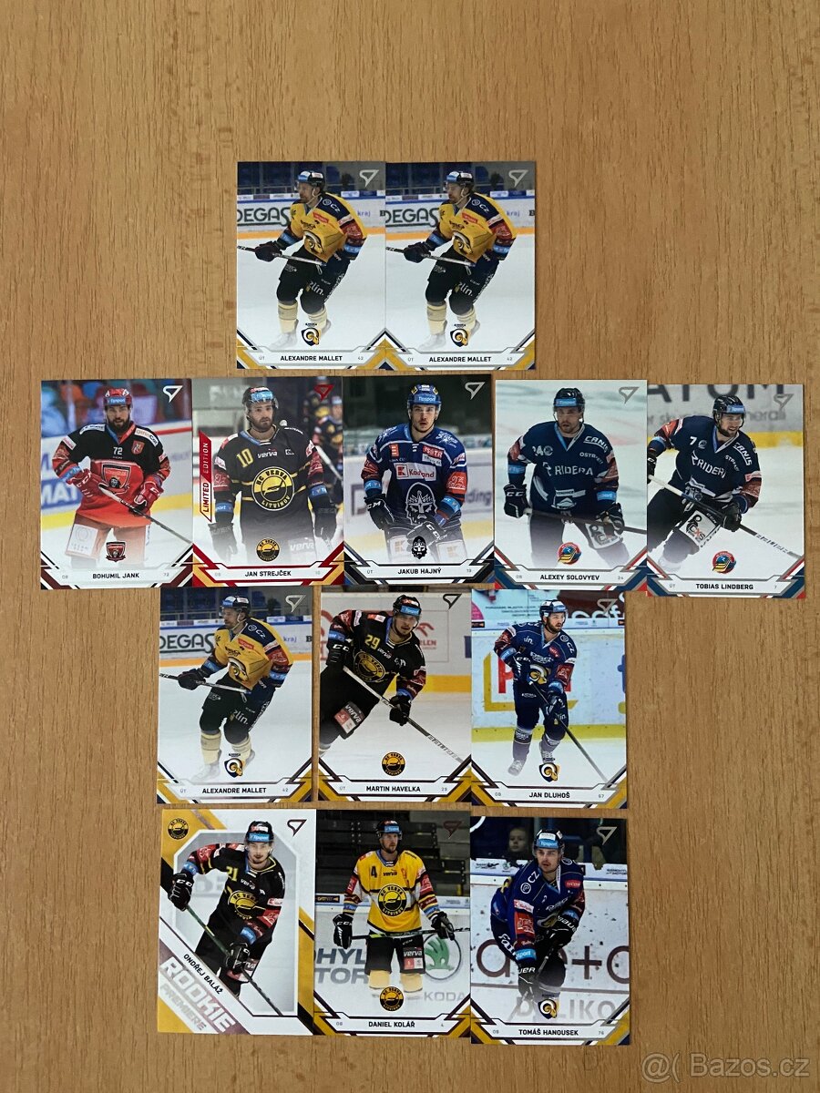 Hokejové kartičky - 3