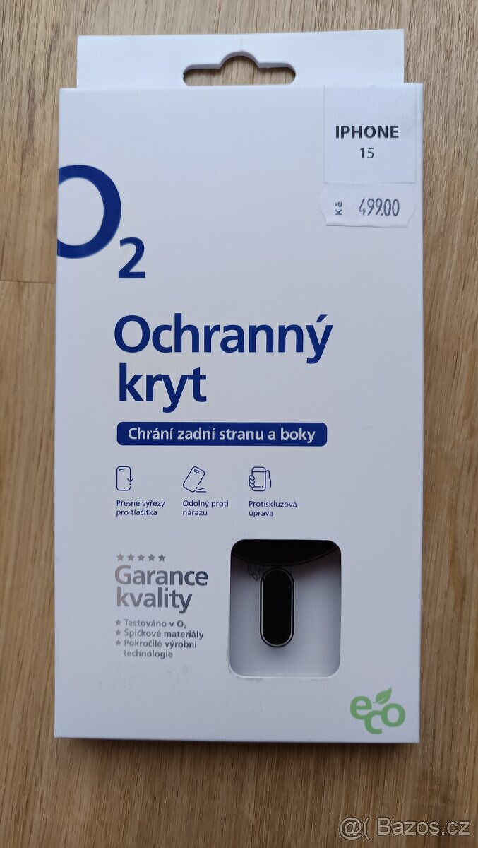 Nový kryt Iron Eye Magnet Apple iPhone 15, černý - 3