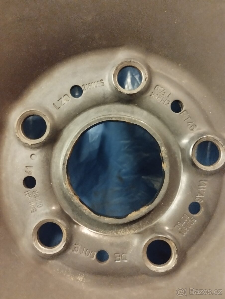 Plechové disky Škoda Octavia III – 16", 5×112 – sada 4 ks - 3