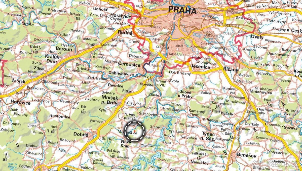 Zemědělská půda, prodej, Velká Lečice, Příbram - 3