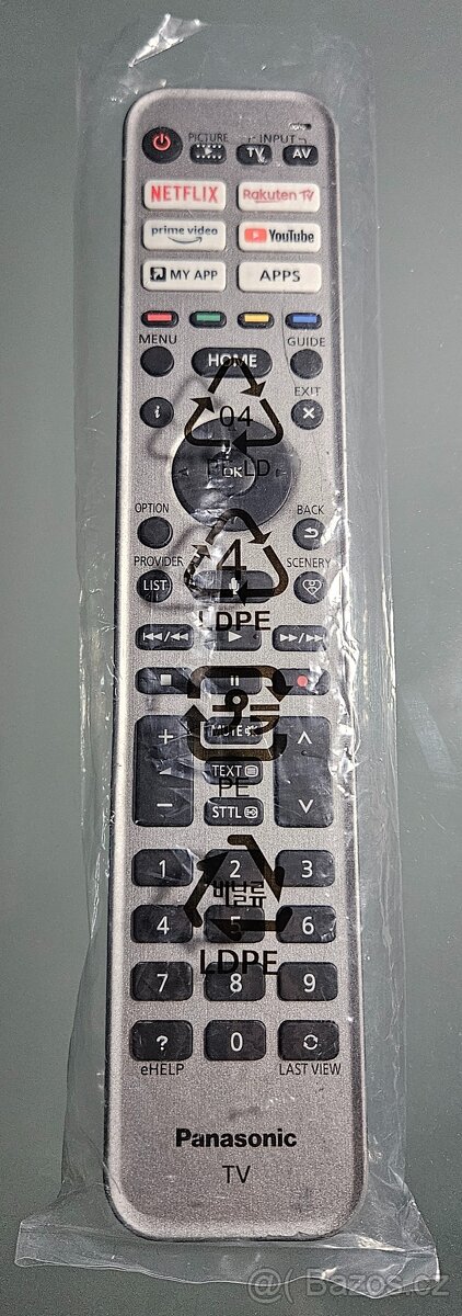 Originální dálkový ovladač Panasonic R3PA265 - 3