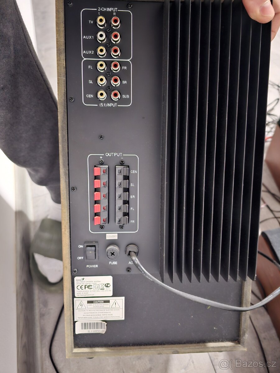 Reproduktorový systém Genius 6 dílů - 3