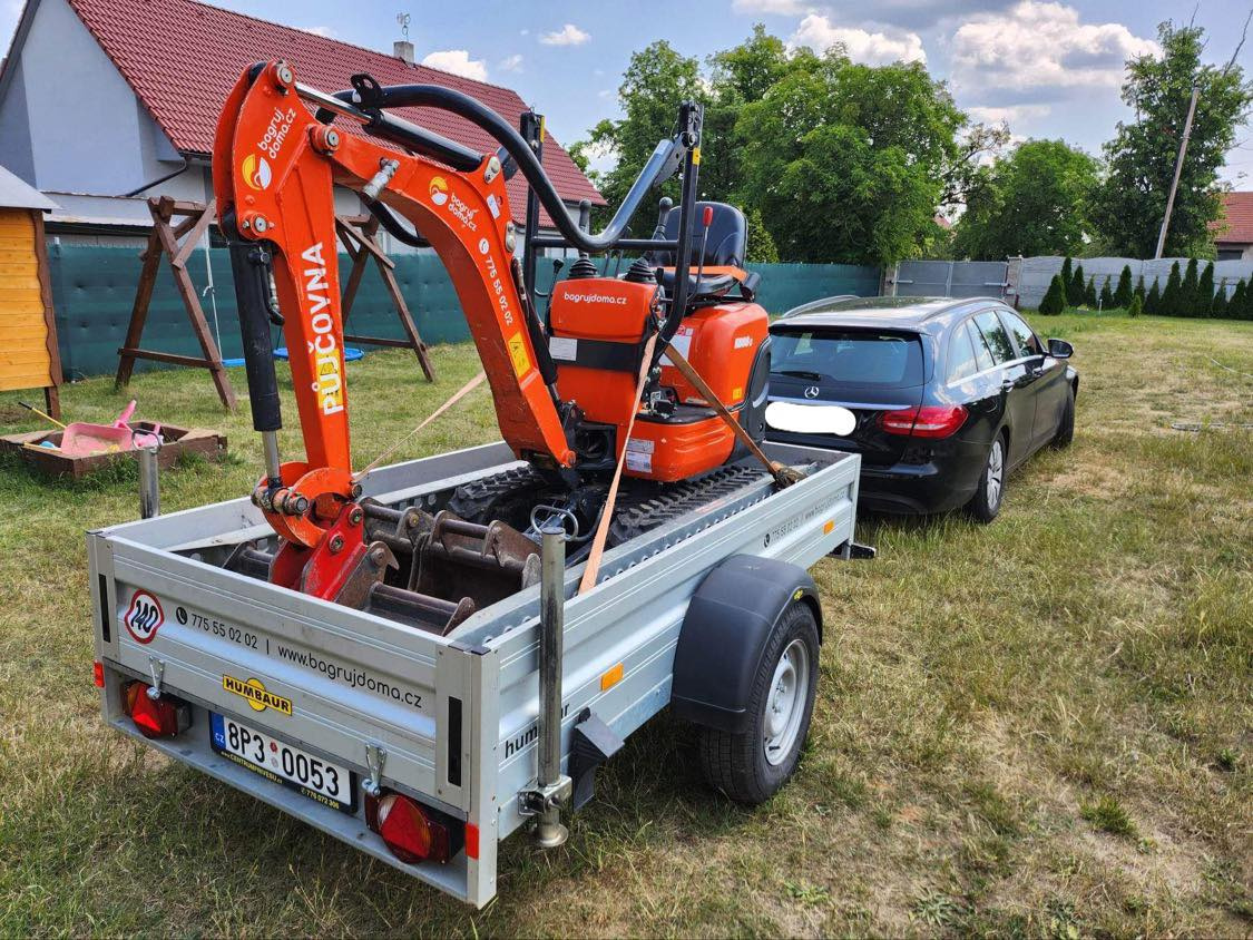 PŮJČOVNA MINIBAGRŮ A MINIDUMPERŮ KUBOTA+PŘÍSLUŠENSTVÍ - 3