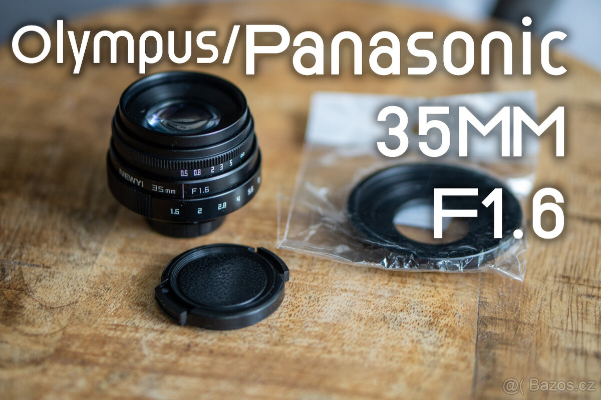 Objektív Fujian 35mm f/1.6 - 3