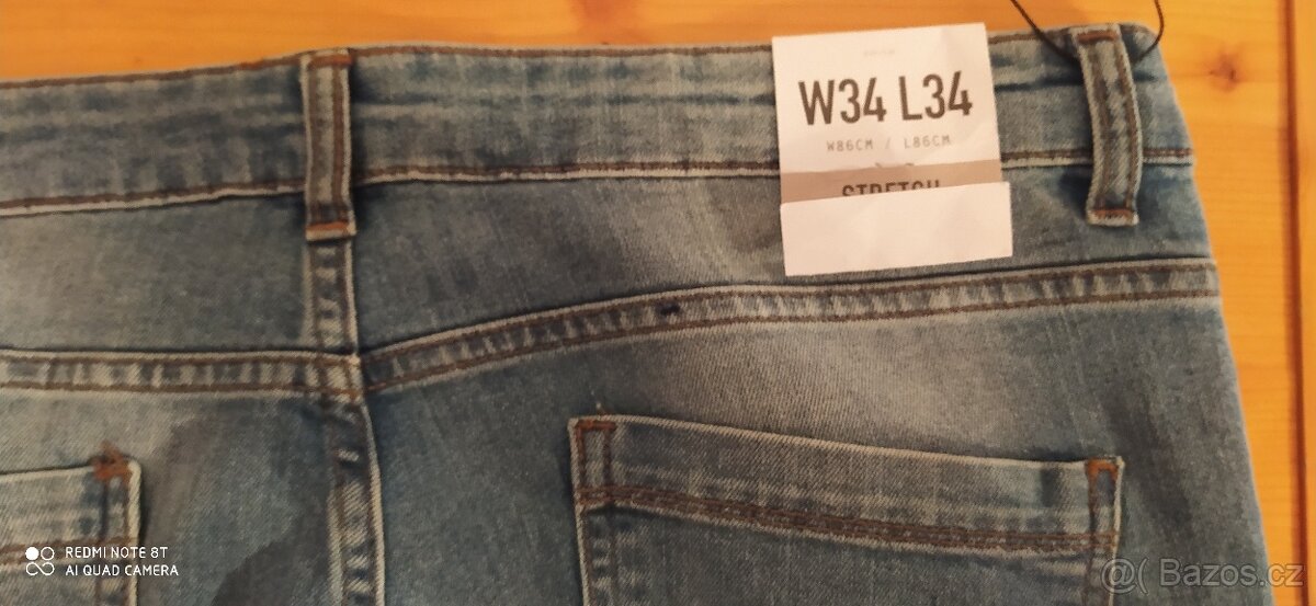 nové pánské slim džíny - 3