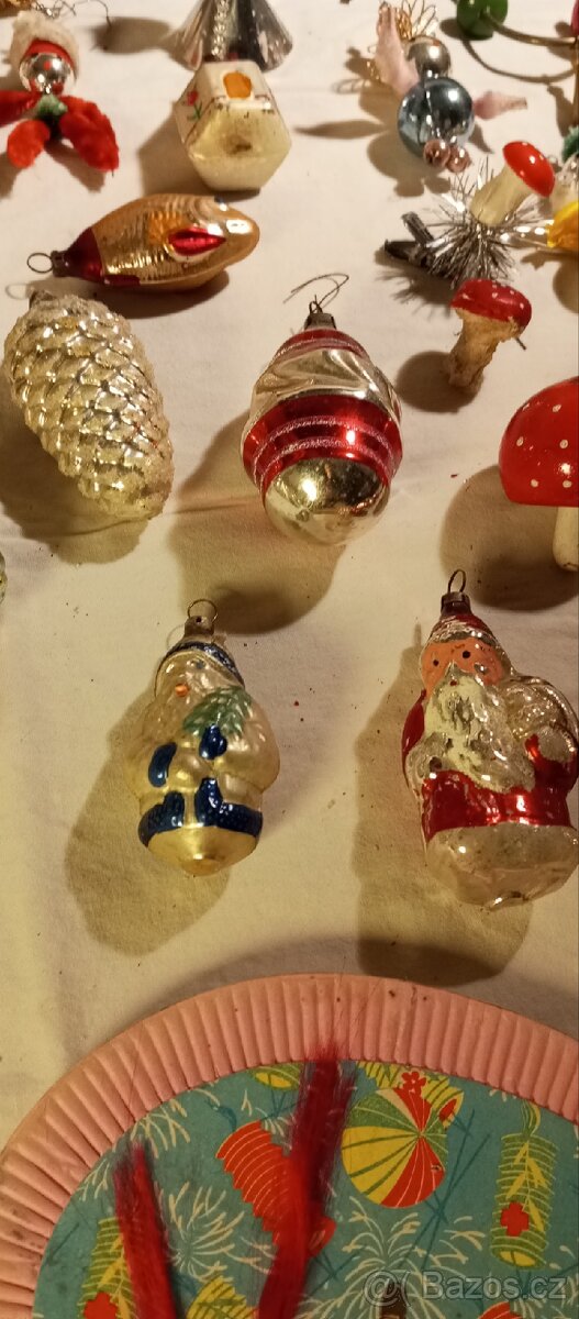 Retro vánoční ozdoby - 3