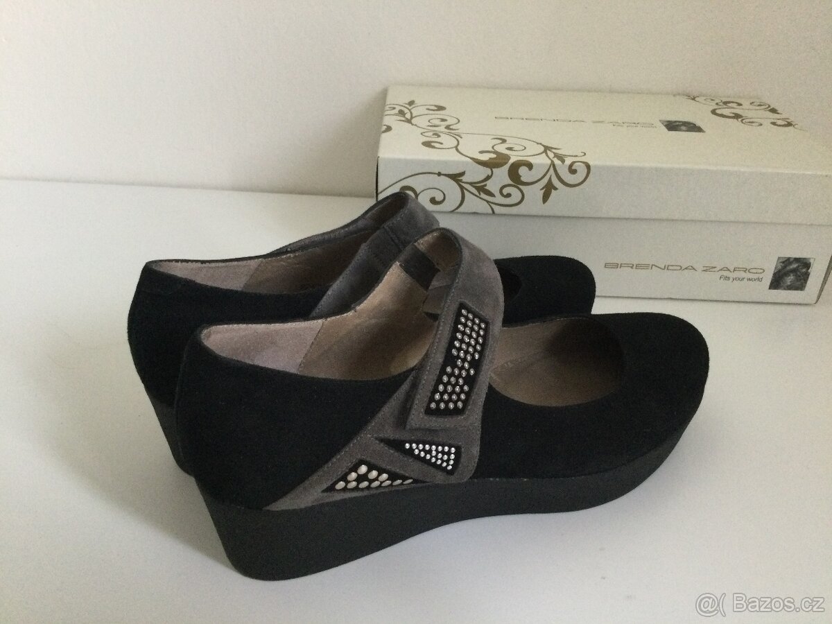 Damske kozene boty vel.40 - 3