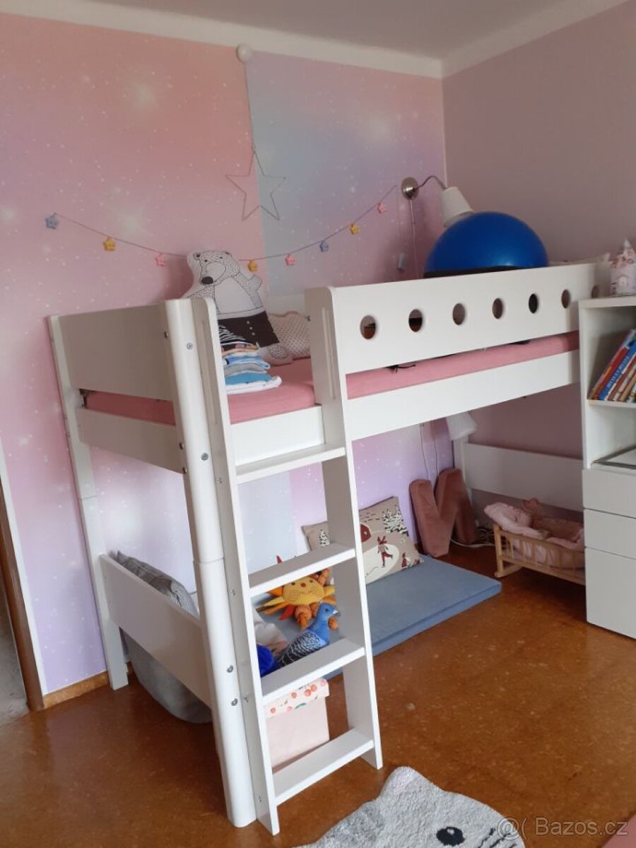 Flexa dětská postel s matrací - 3