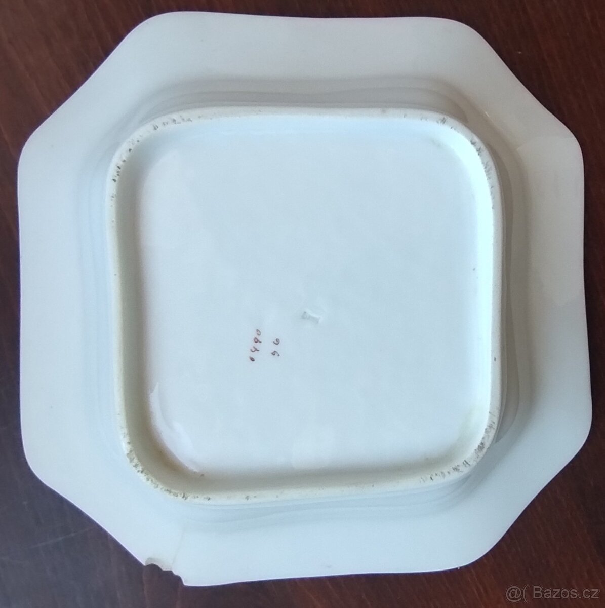 Porcelánový hl. talíř - antik - 3