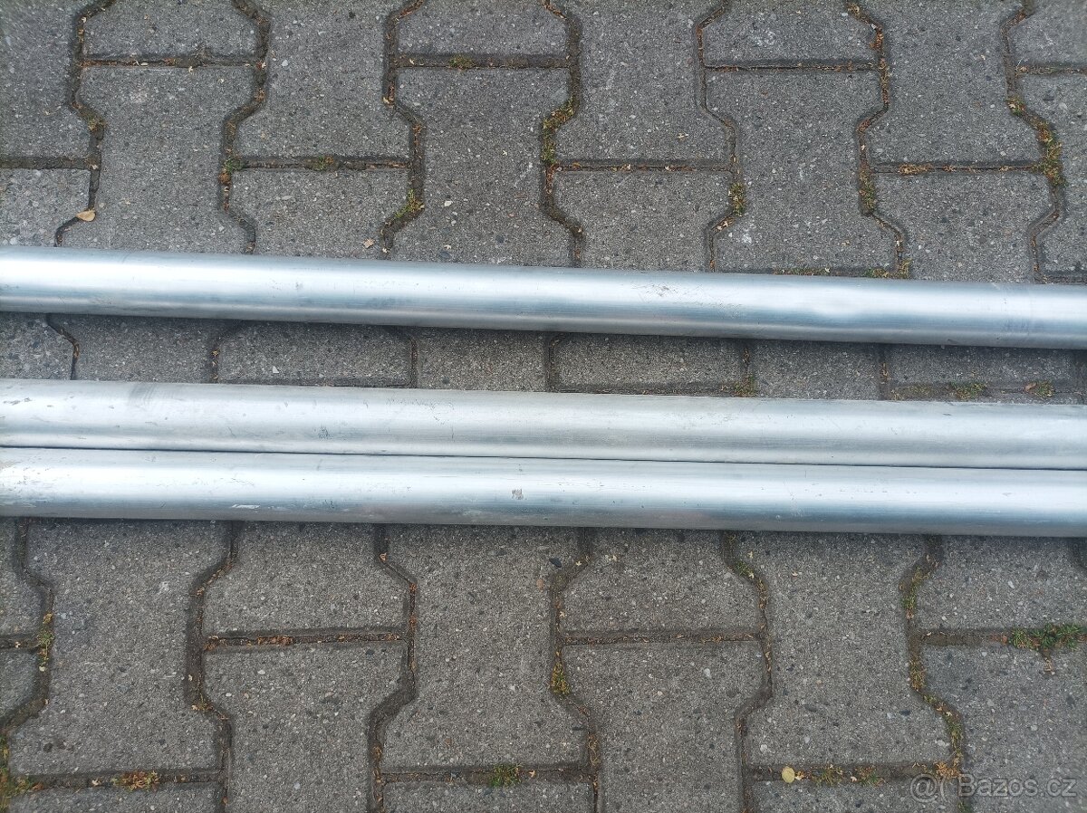 Hliníkové trubky 3ks - 3