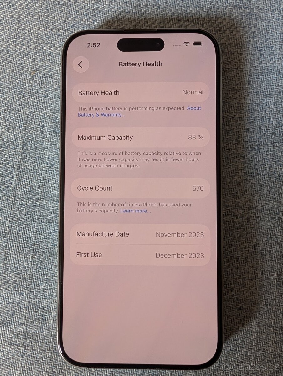 iPhone 15 Pro 128GB - 3